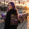 Hoodie Purple Royal Lincoln Continental MARK IV 74′- El Cast's Custom StreetWear Hoodie Purple Royal Lincoln Continental MARK IV 74′- El Cast's Custom StreetWear