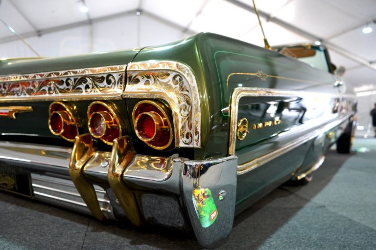 Masking, Paint & Gold Leaf application