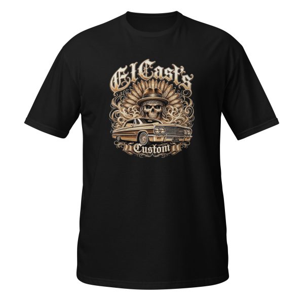 unisex-basic-softstyle-t-shirt-black-front-6a50581363ea4.jpg Golden Skull