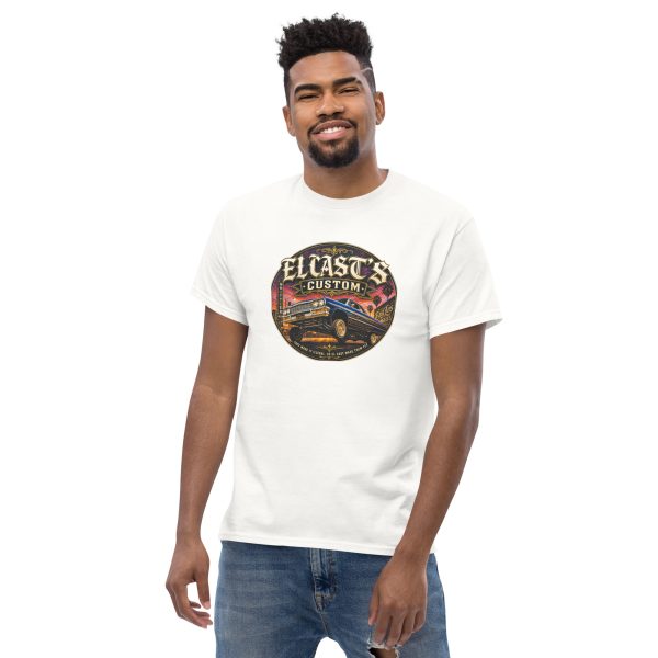 unisex-classic-tee-white-front-2-6a558e5037434.jpg T-shirt « El Cast's Custom » – L'esprit Custom & Vintage