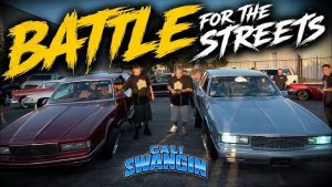 Friday Night Hop à Los Angeles dans l'arène des battles de hopping lowrider