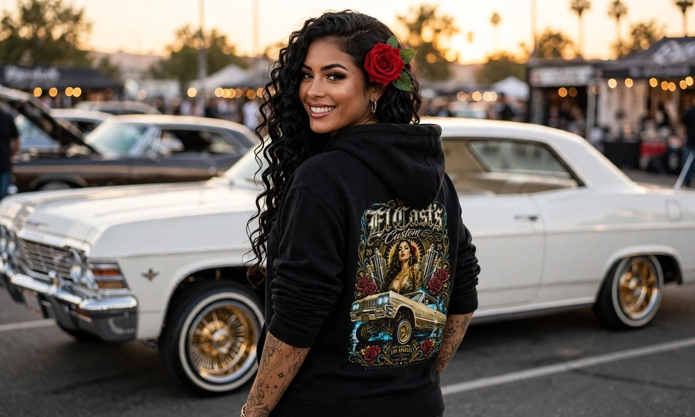 Hoodie_Pearl_Impala_64_El_Cast_Custom_Lowrider_StreetWear